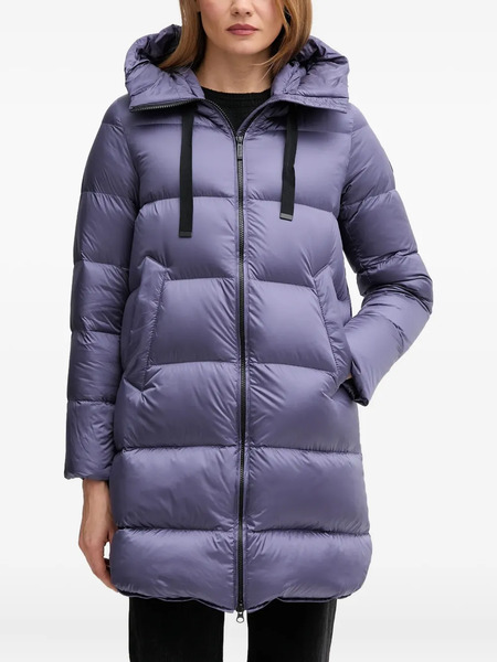  Bomboogie Geneva Hooded Padded Coat - Purple 