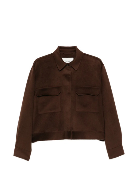 Bompard Buttoned Jacket - Brown 