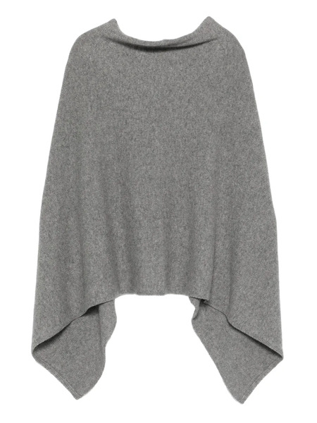  Bompard Cashmere Poncho - Grey 