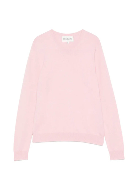  Bompard Classic Round Neck Sweater - Pink 