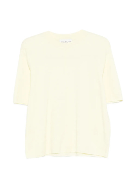  Bompard Crew-neck Short-sleeve Top - Yellow 