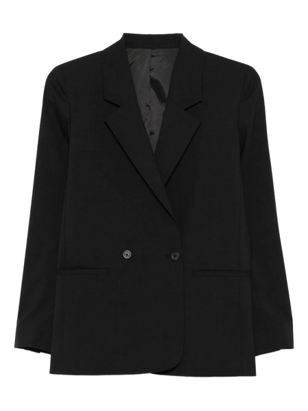  Bompard Double-breasted Patch-pocket Blazer - Grey 