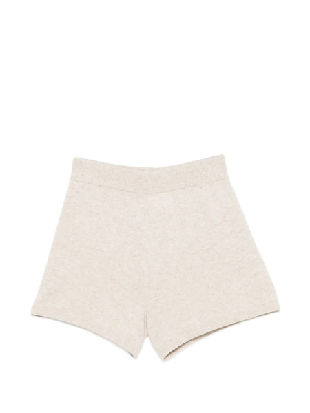  Bompard Elasticated-waist Shorts - Neutrals 