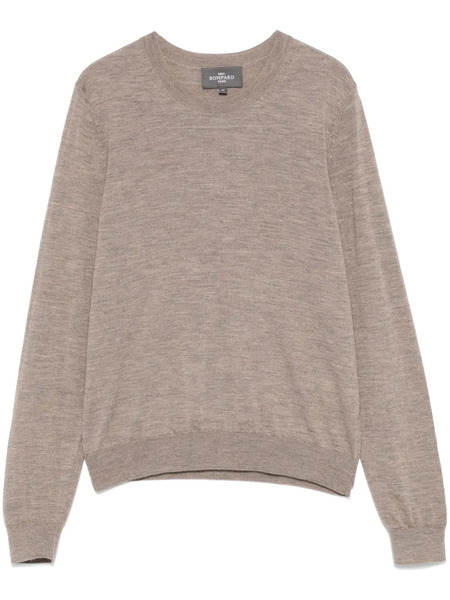  Bompard Extrafine Round-neck Sweater - Neutrals 