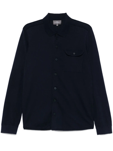  Bompard Knitted Shirt - Blue 