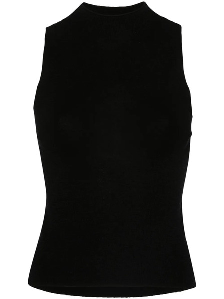  Bompard Knitted Vest - Black 