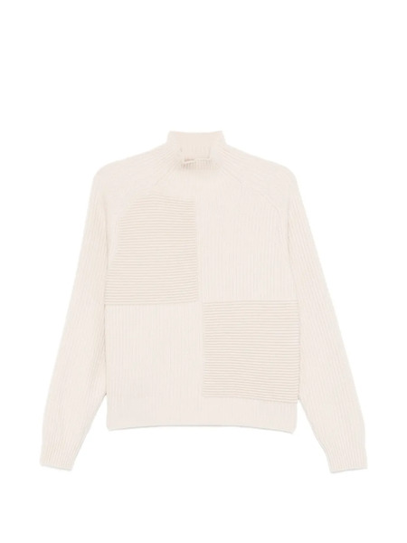  Bompard Ottoman Ribbed Sweater - Neutrals 