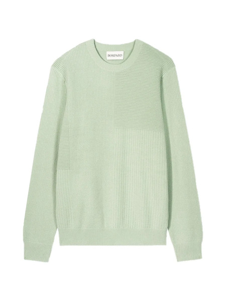  Bompard Ottoman Ribbing Sweater - Green 