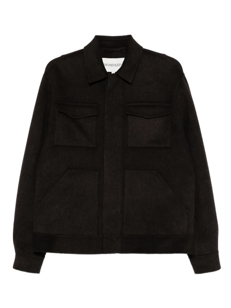  Bompard Patch-pockets Shirt Jacket - Brown 