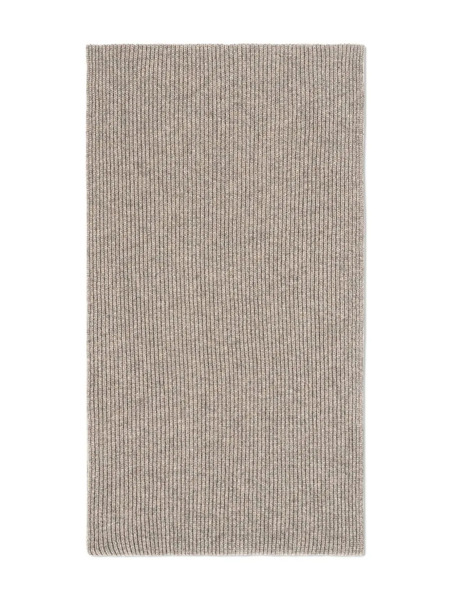  Bompard Ribbed-knit Cashmere Snood - Neutrals 