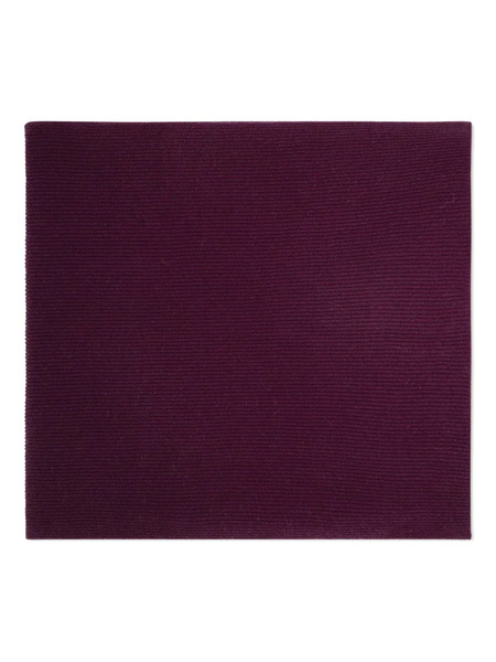  Bompard Ribbed-knit Scarf - Purple 