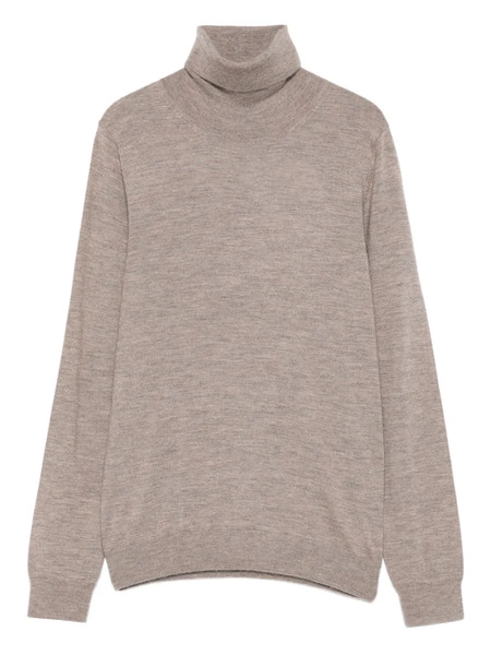  Bompard Roll-neck Cashmere Sweater - Brown 