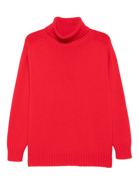  Bompard Roll-neck Raglan-sleeve Sweater - Red 