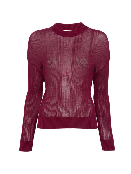  Bompard Round-neck Jumper - Red 