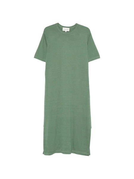  Bompard Round-neck Midi Dress - Green 