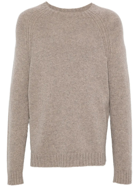  Bompard Round-neck Raglan-sleeve Sweater - Neutrals 