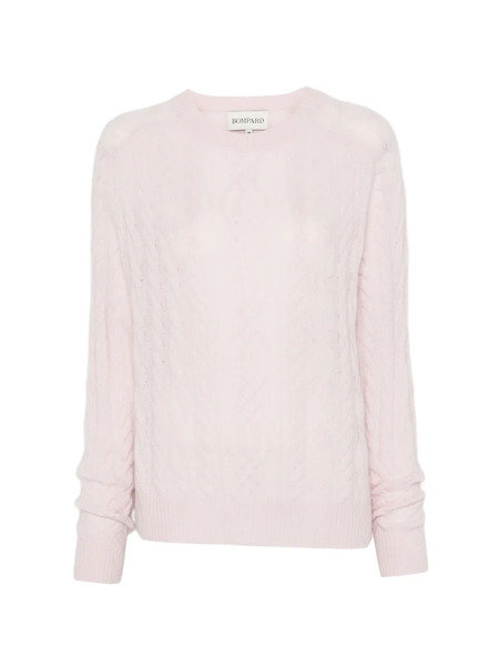  Bompard Round-neck Sweater - Pink 