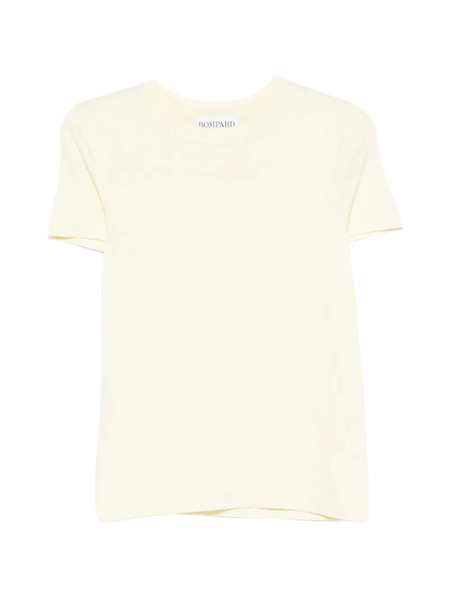  Bompard Round-neck T-shirt - Yellow 