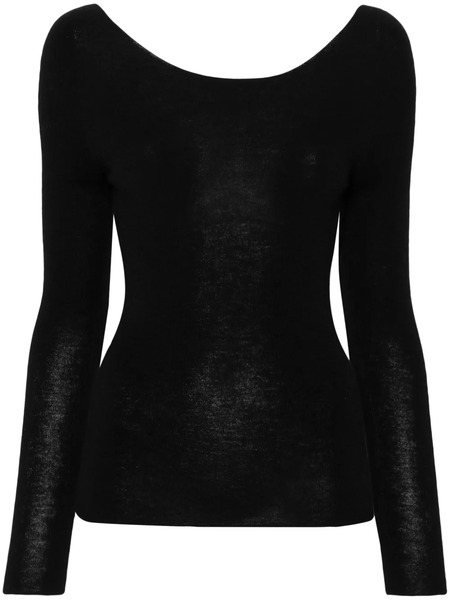  Bompard Seamless Extrafine Sweater - Black 