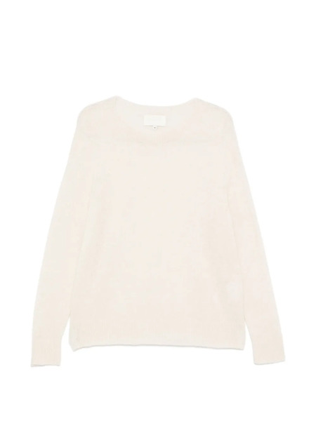  Bompard Seamless Round-neck Sweater - Neutrals 