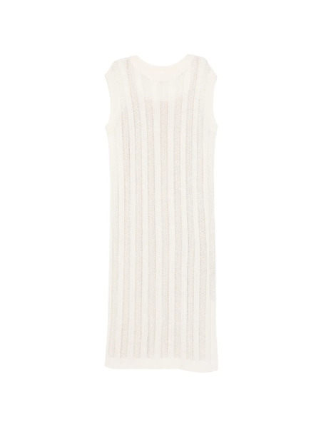 Bompard Sleeveless Midi Dress - Neutrals 