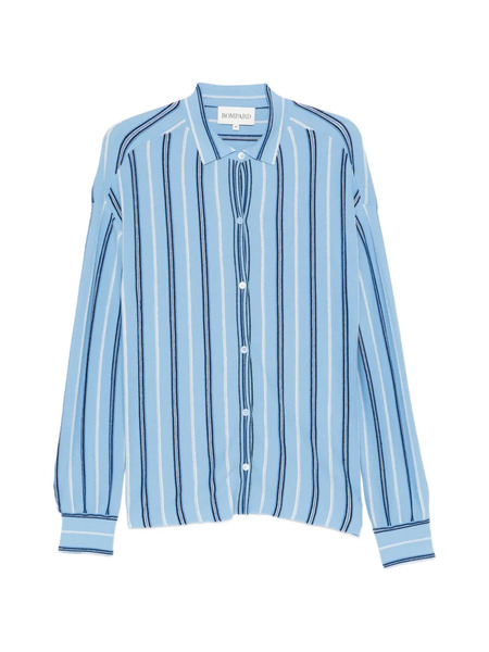  Bompard Striped Shirt - Blue 