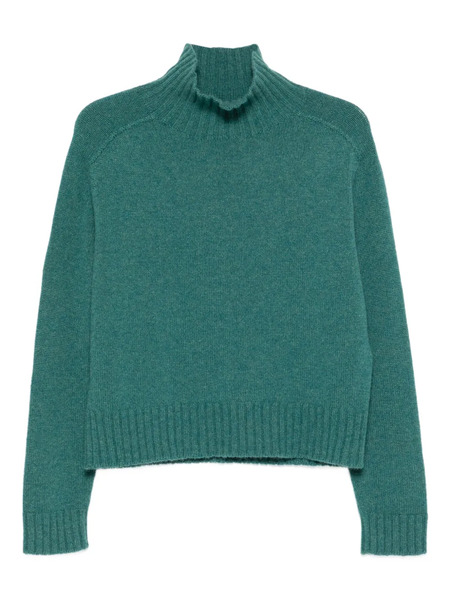  Bompard Turtleneck Seamless Jumper - Green 
