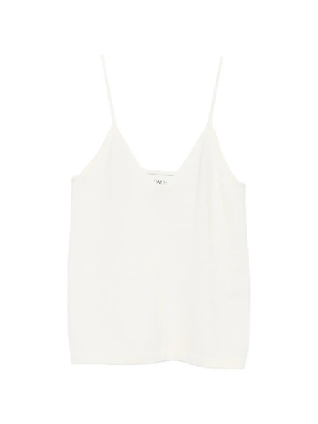  Bompard V-neck Straps Top - Neutrals 