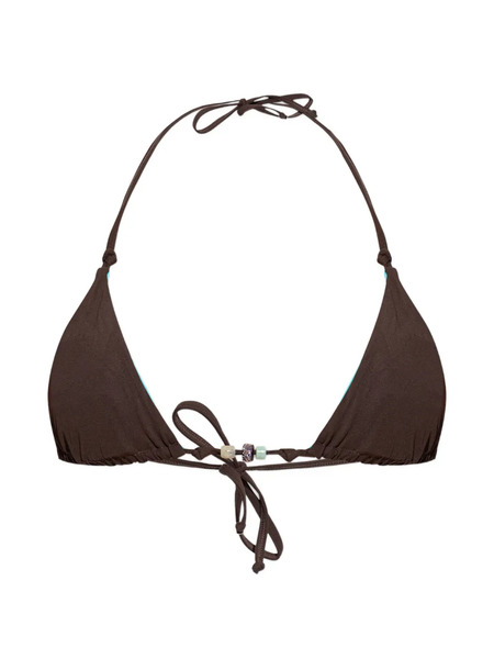  Bond-eye Indi Reversible Bikini Top - Brown 