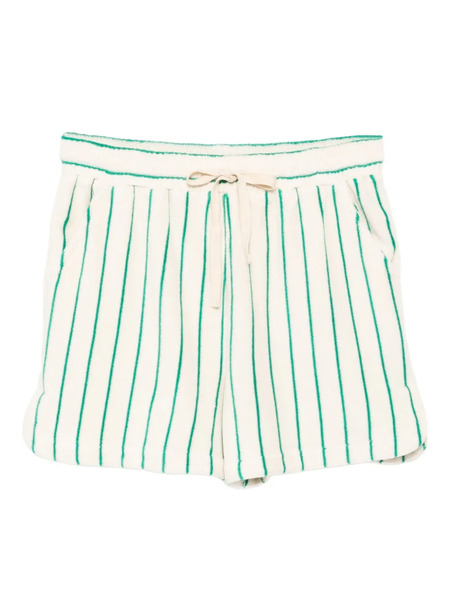  Bongusta Naram Striped Shorts - White 