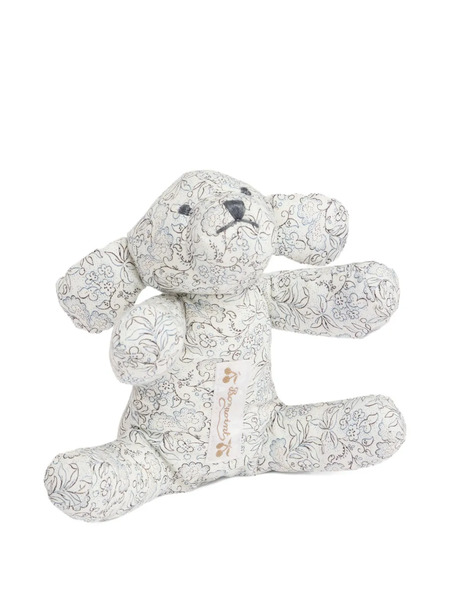  Bonpoint Aimee Floral-patterned Soft Toy - Grey 