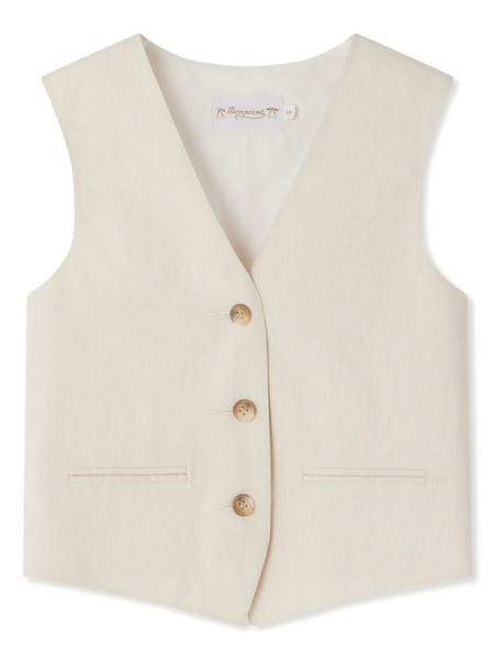  Bonpoint Angus Vest - Neutrals 