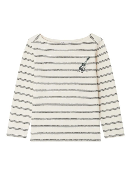  Bonpoint Baudelaire Striped T-shirt - Neutrals 