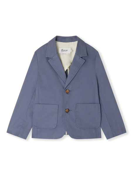  Bonpoint Benjamin Cotton Blazer - Blue 