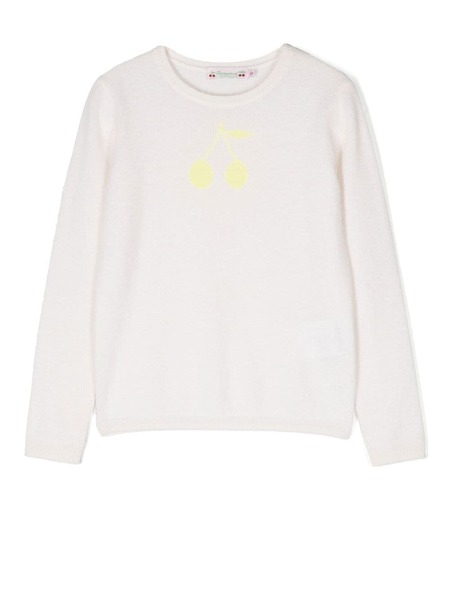  Bonpoint Brunelle Cherry-print Top - Neutrals 