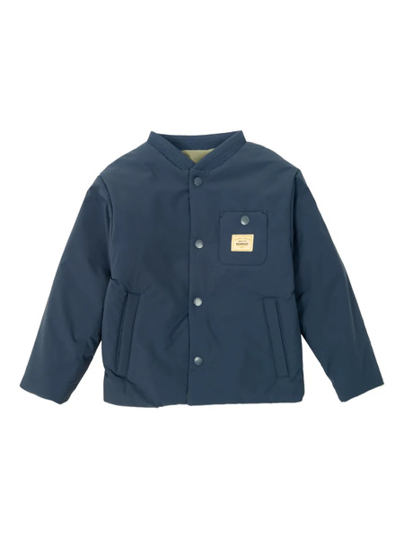  Bonpoint Button Bomber Jacket - Blue 