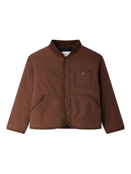  Bonpoint Button-fastening Pocket-patch Jacket - Brown 