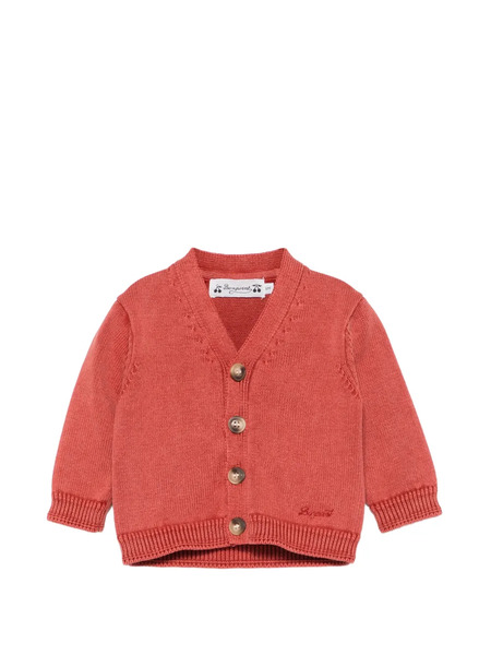  Bonpoint Buttoned Cardigan - Pink 