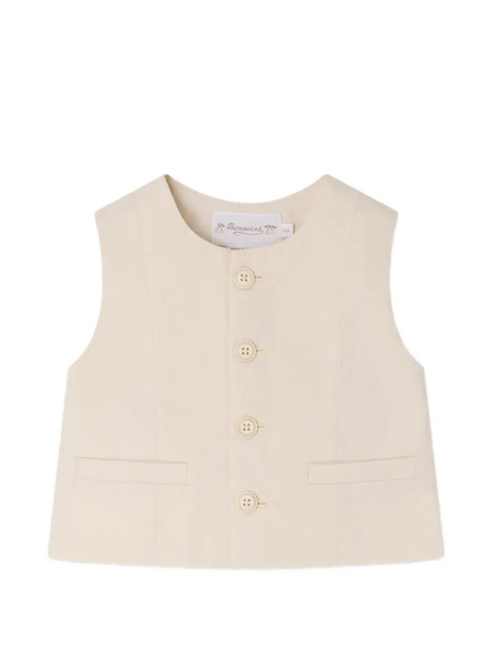  Bonpoint Buttoned Vest - Neutrals 