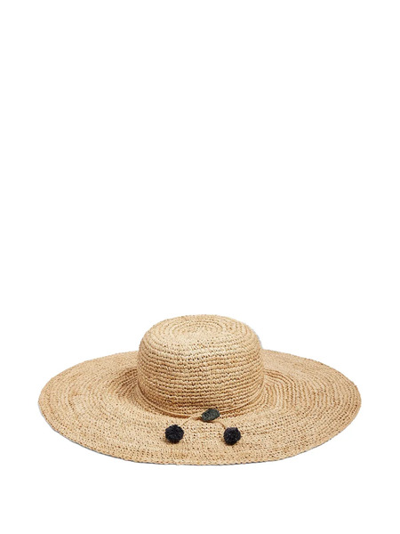  Bonpoint Capeline Sun Hat - Neutrals 