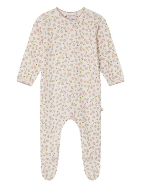  Bonpoint Cherry-print Pyjamas - White 