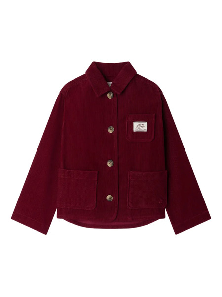  Bonpoint Corduroy Patch-pocket Jacket - Red 