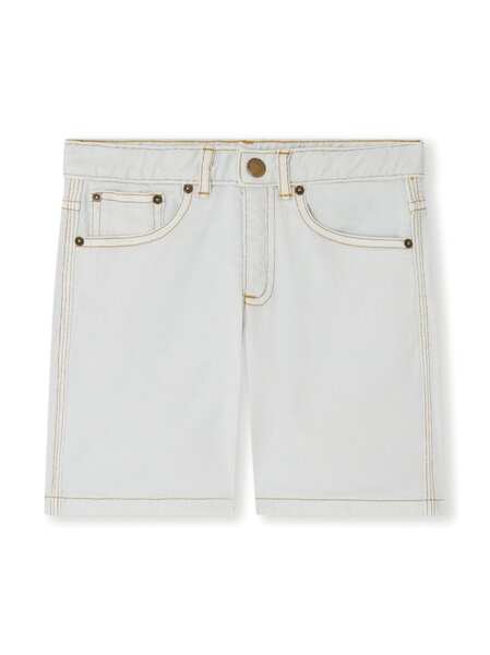  Bonpoint Corey Denim Shorts - Blue 