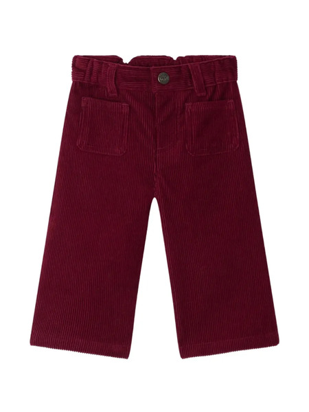  Bonpoint Dandy Corduroy Elasticated Trousers - Red 