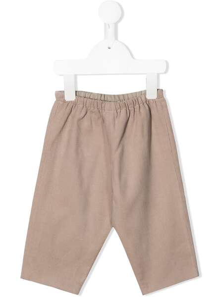  Bonpoint Elasticated Wide-leg Trousers - Neutrals 