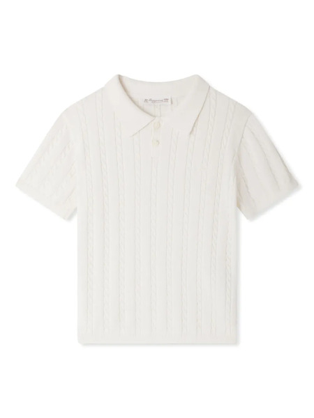  Bonpoint Elendir Polo Shirt - White 