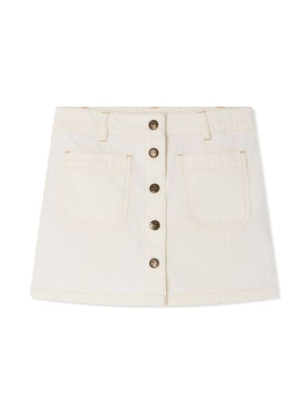  Bonpoint Elise Mini Skirt - Neutrals 