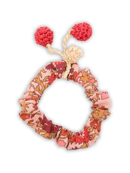  Bonpoint Elory Floral Scrunchie - Pink 