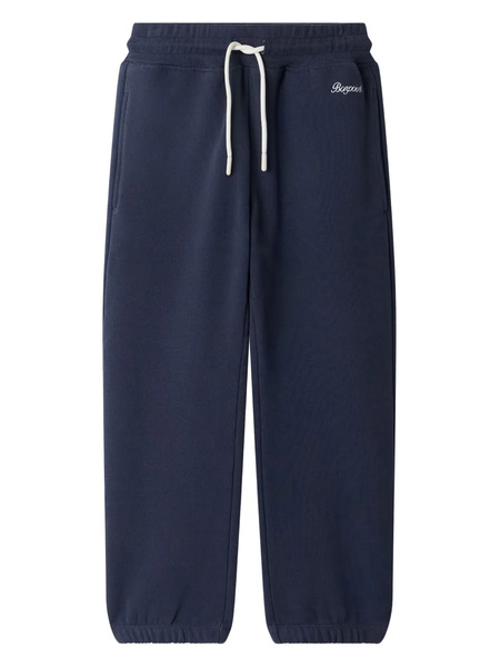  Bonpoint Embroidered Drawstring Joggers - Blue 