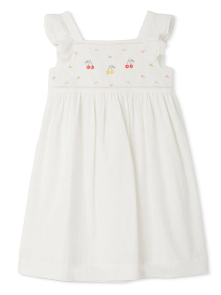  Bonpoint Galia Cotton Dress - White 